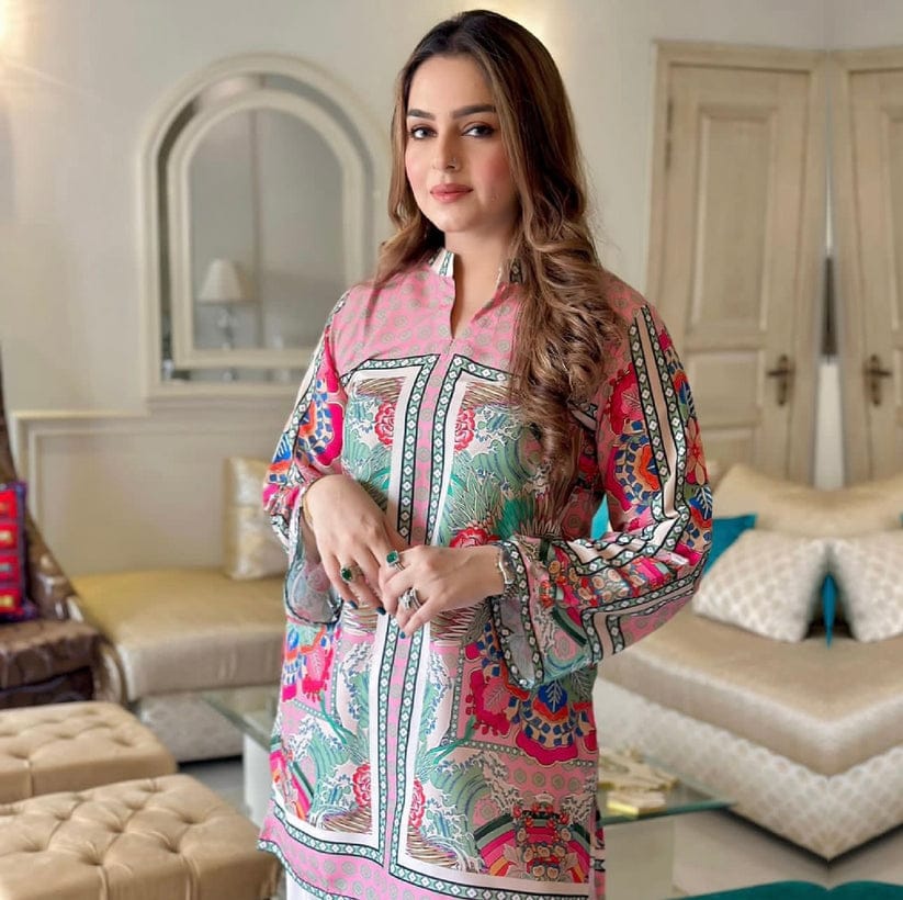 Pure shamoz silk fabric suit
